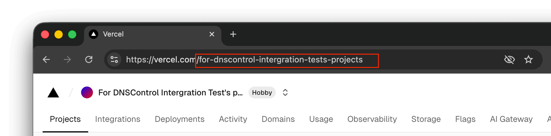 Example permissions configuration